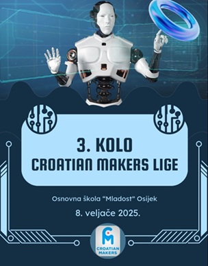 Održano 3. kolo Croatian Makers lige