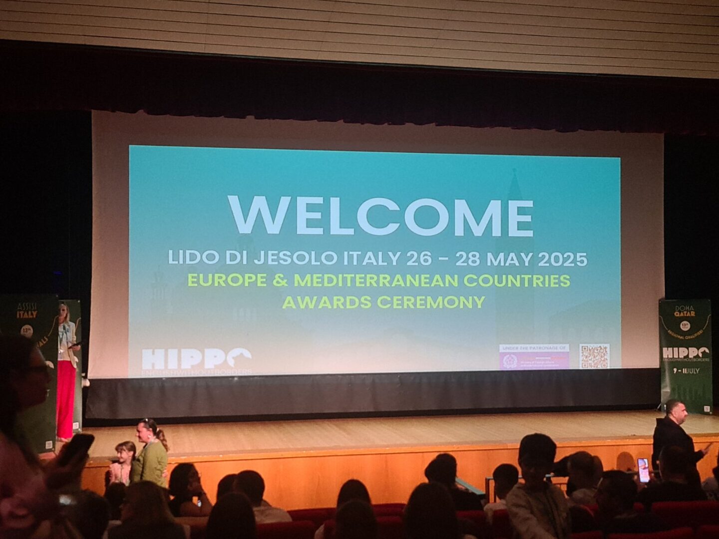 Hippo 2 and 3 ceremony - Teatro Vivaldi