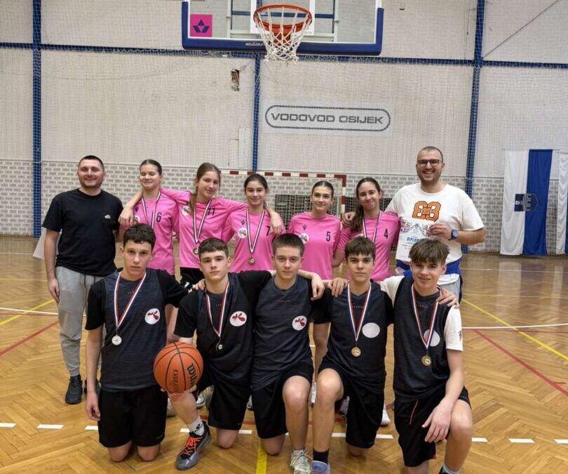 Uspjesi naših učenika na natjecanju u košarci