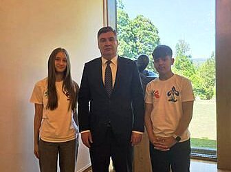 Mali mirotvorci u posjetu predsjedniku Milanoviću